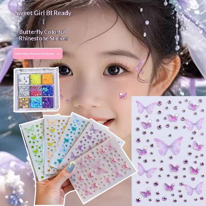 Body Jewelry Eyebrow - Adesivi per pittura sul viso per
