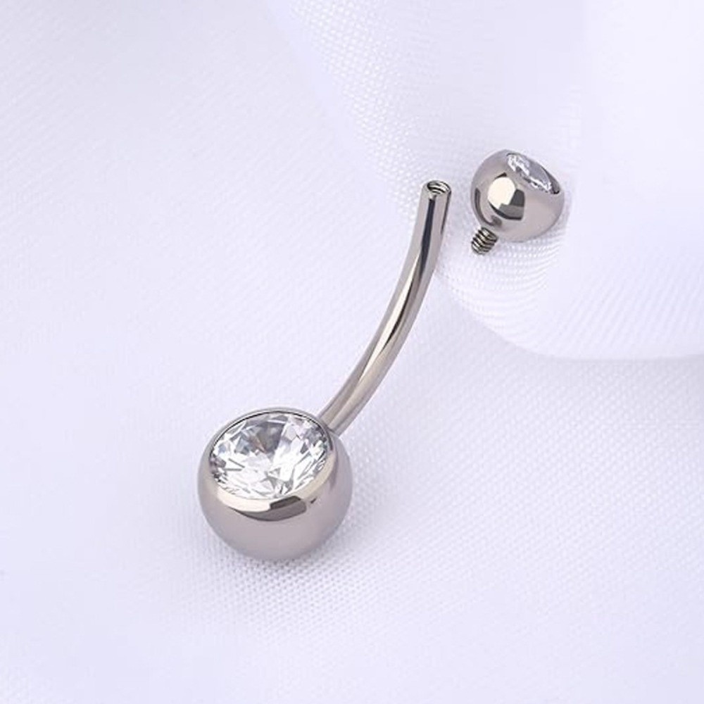 Body Jewelry Materials - Anelli per ombelico in materiale di