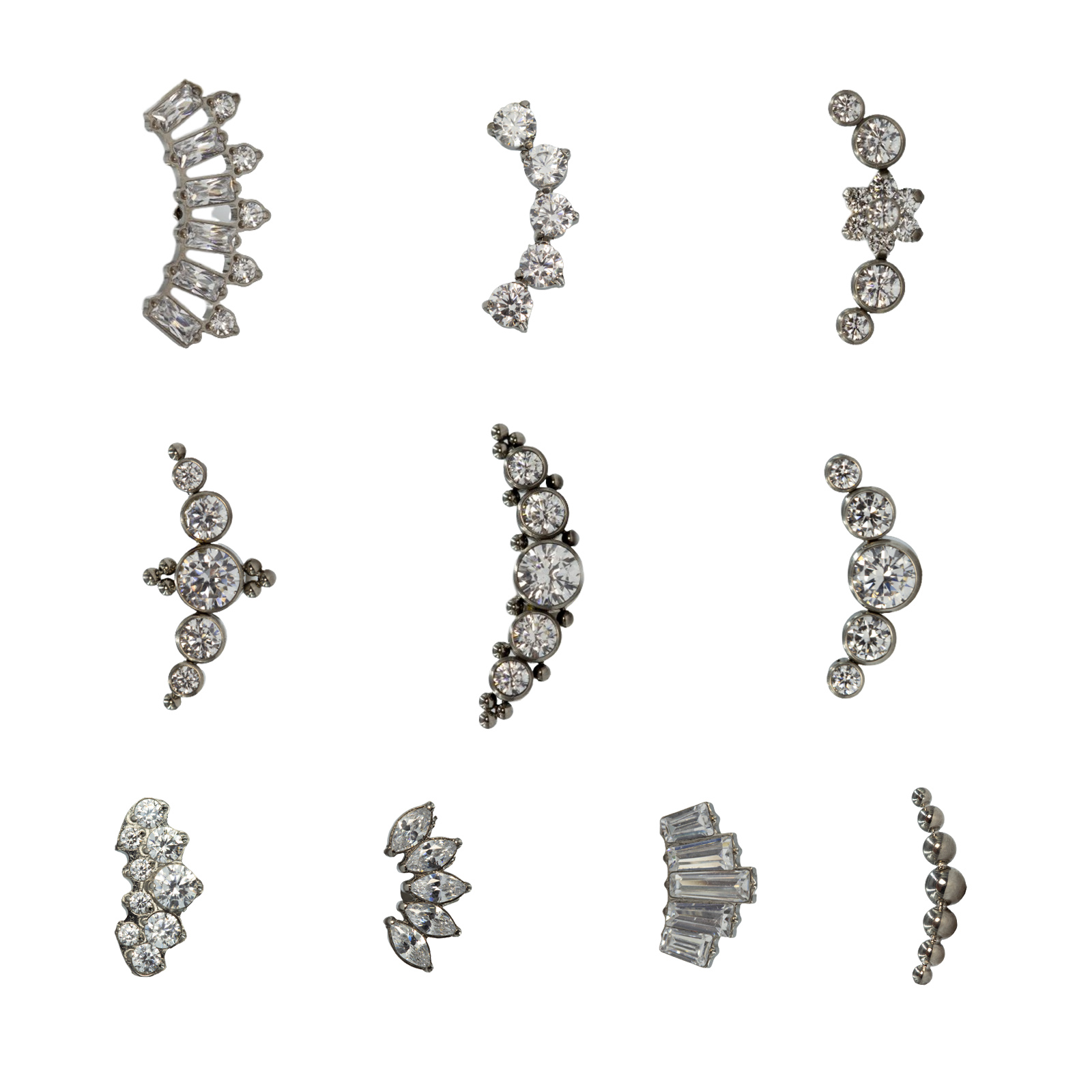 Body Jewelry Implants - 16G Grado Impianto Titanio ASTM F136