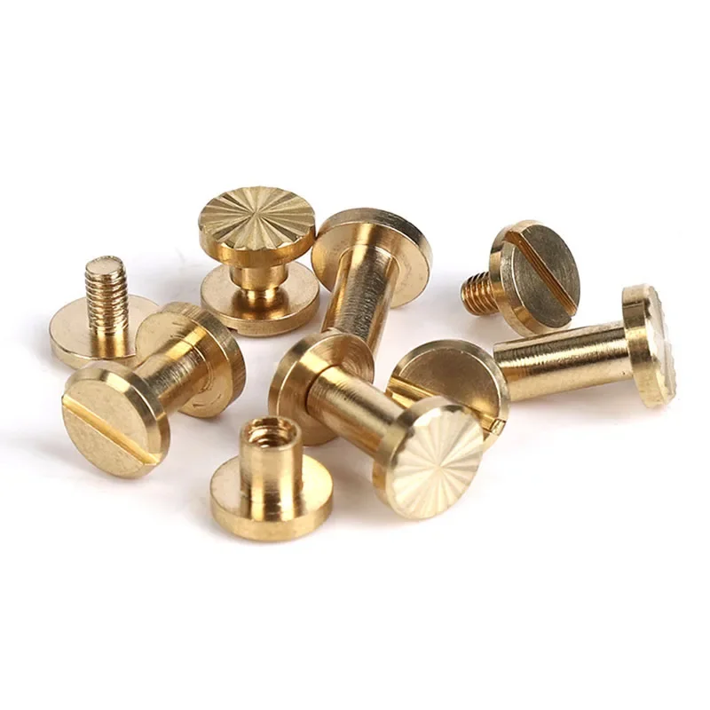 Body Jewelry Chicago - 10 pz Ottone Vincolante Chicago Viti