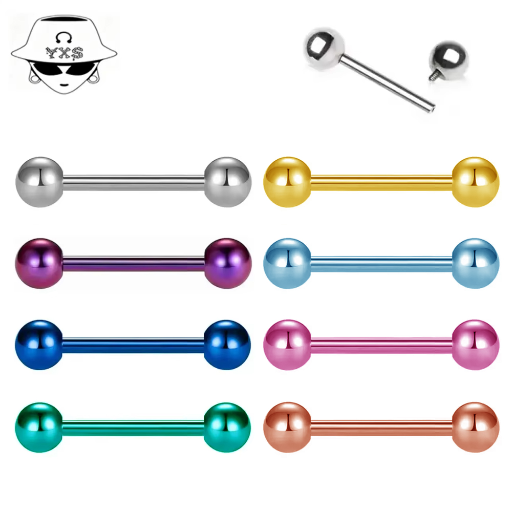 Body Jewelry Implants - 2 pz/lotto Piercing in Titanio ASTM