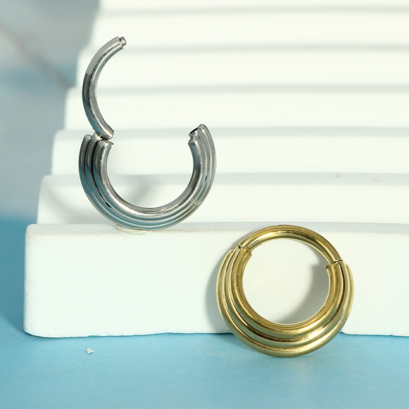 Orecchini a cerchio per naso A - Body Jewelry Cartilage Earrings recensione e prezzo