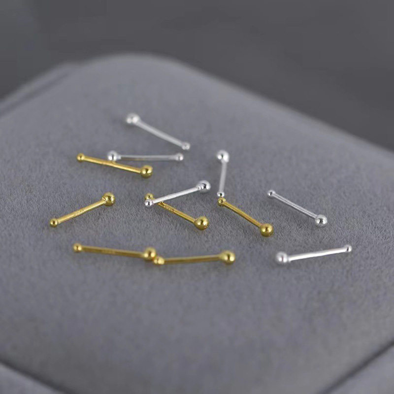 2 pezzi orecchini a bottone co - Body Jewelry Implants recensione e prezzo