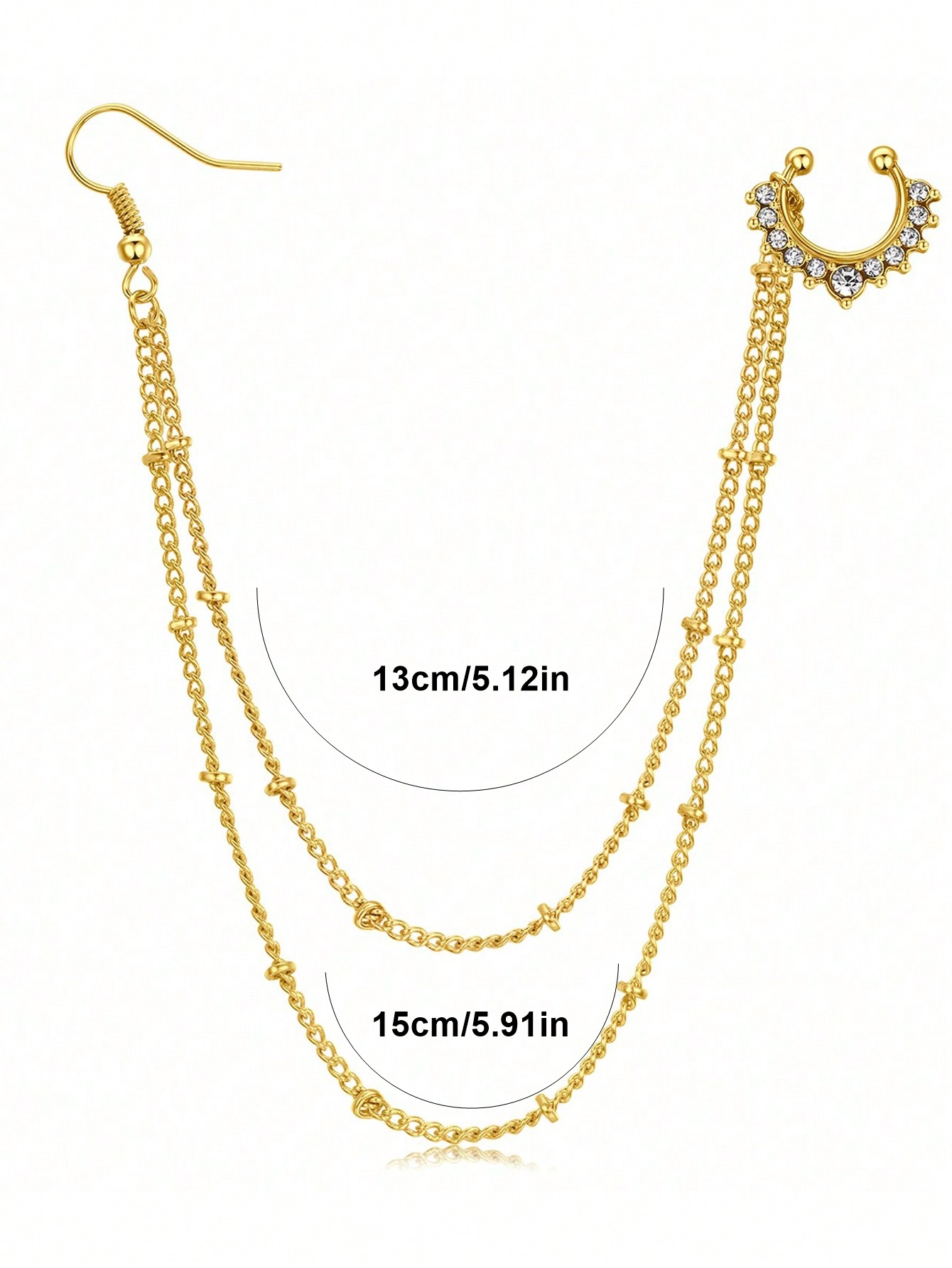 1 pezzo/set di anelli falsi pe - Yellow Body Jewelry recensione e prezzo