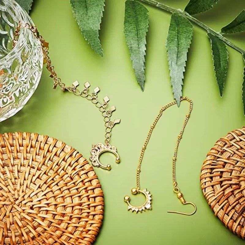 1 pezzo/set di anelli falsi pe - Yellow Body Jewelry recensione e prezzo