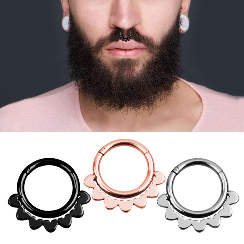 1 Pezzo Anello da Naso Stile P - Body Jewelry Cartilage Earrings recensione e prezzo