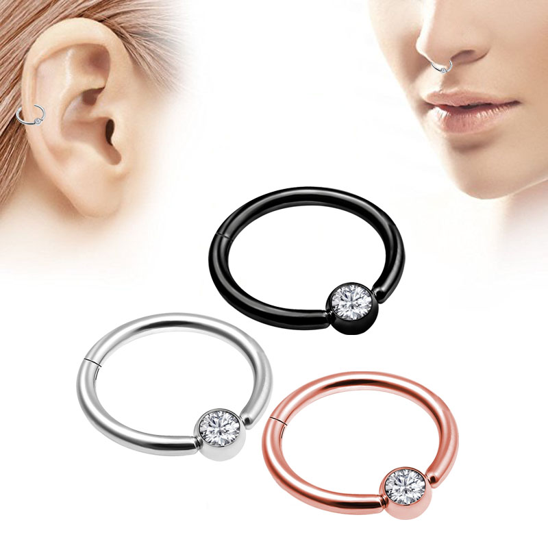1 Pezzo Anello da Naso Stile P - Body Jewelry Cartilage Earrings recensione e prezzo