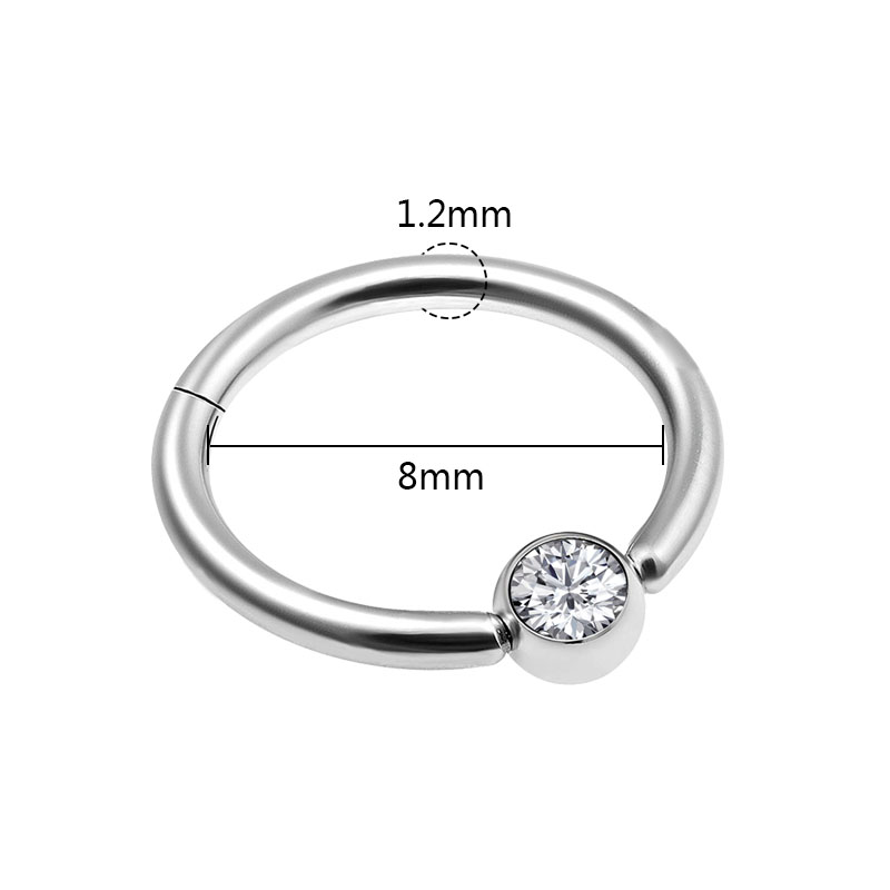 1 Pezzo Anello da Naso Stile P - Body Jewelry Cartilage Earrings recensione e prezzo