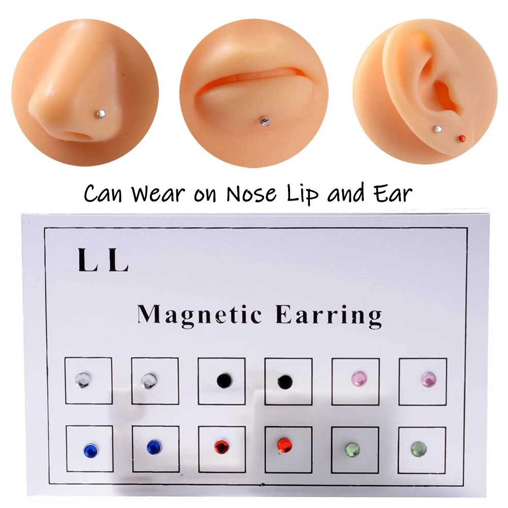 12 PZ/carta Falso Traguratore  - Body Jewelry Cartilage Earrings recensione e prezzo