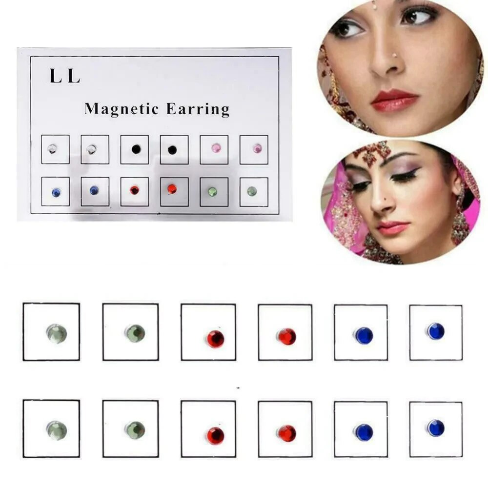 12 PZ/carta Falso Traguratore  - Body Jewelry Cartilage Earrings recensione e prezzo