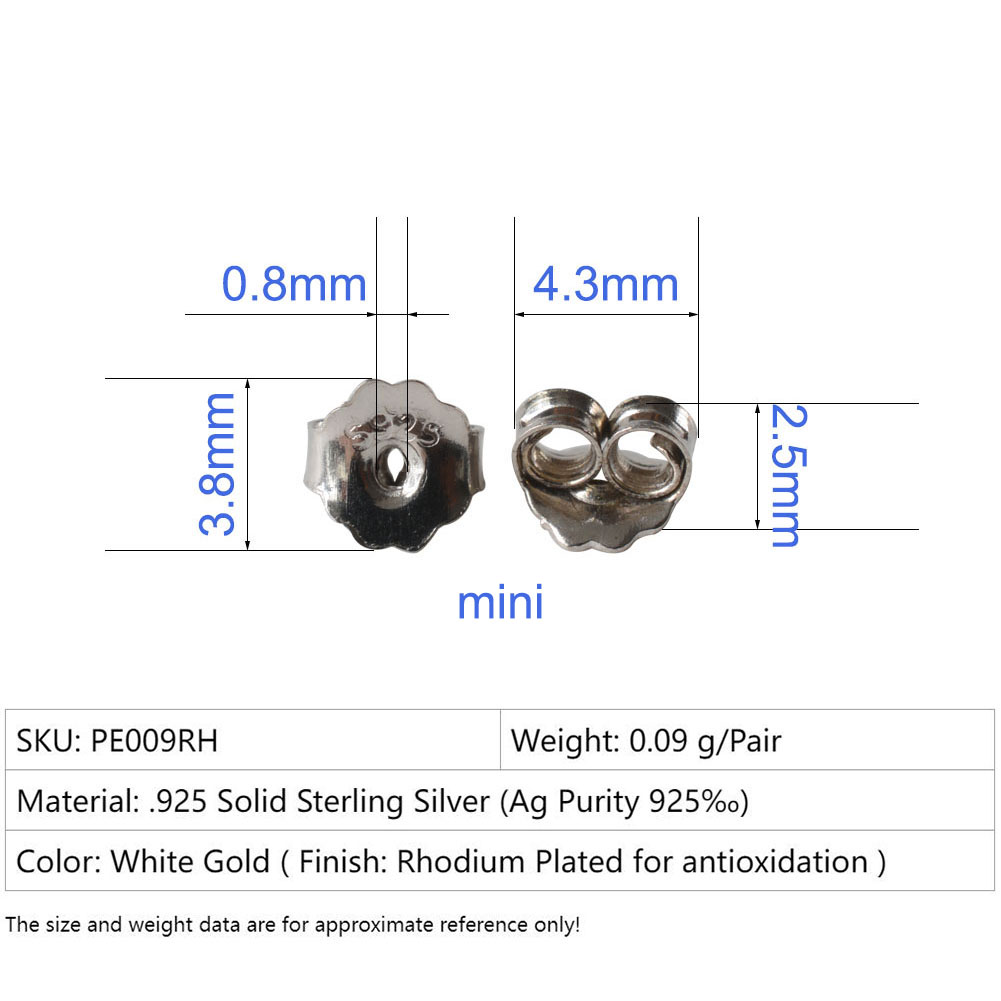 Earnut, 3.8 millimetri solido  - Body Jewelry Top recensione e prezzo
