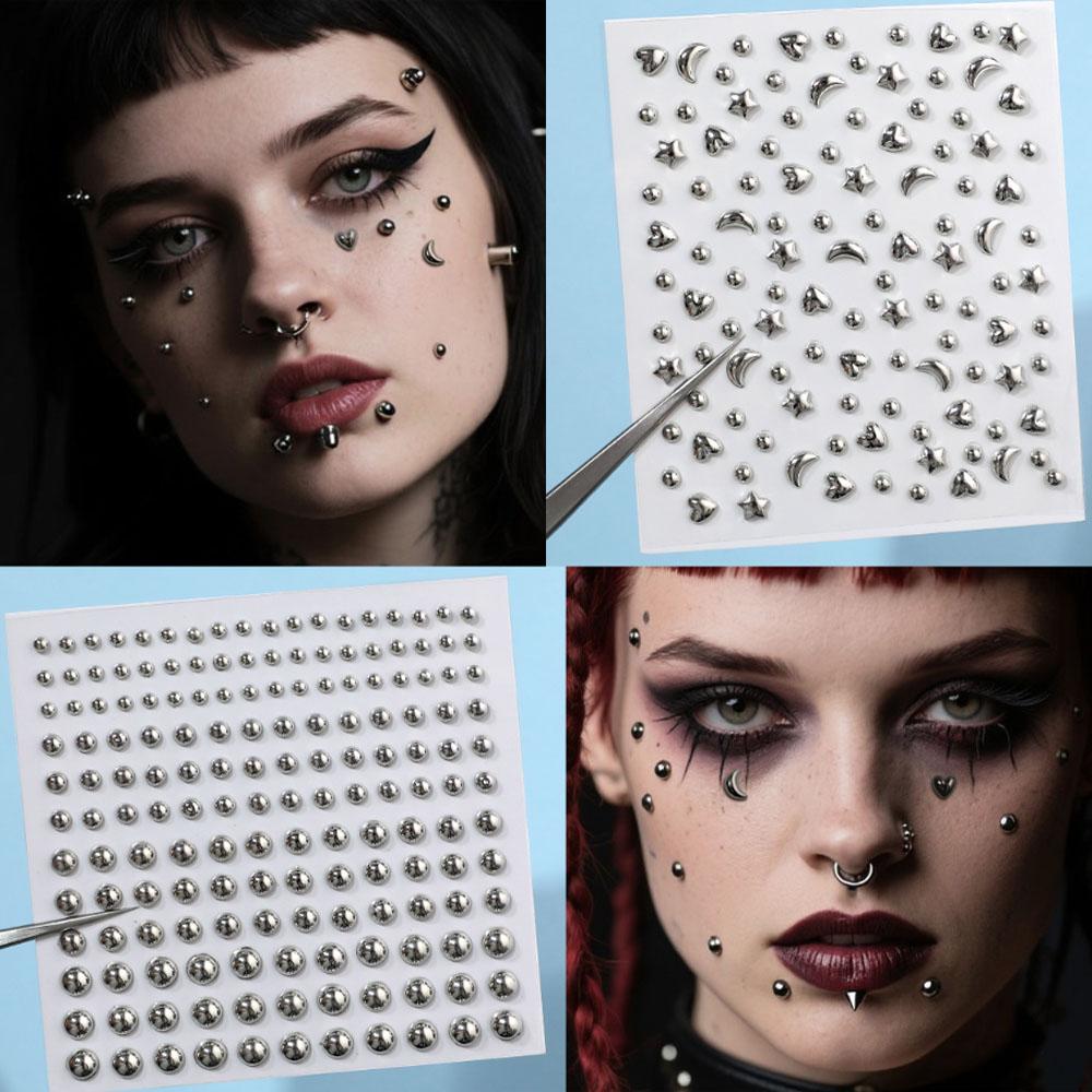1 Foglio di Adesivi in Acrilic - Body Jewelry Eyebrow recensione e prezzo