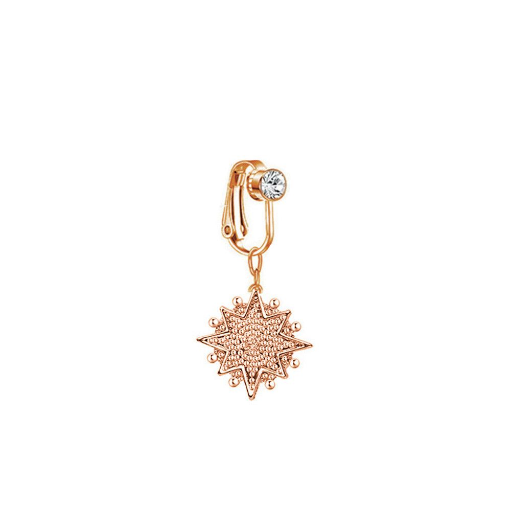 Clip per orecchio a clip con d - Body Jewelry Cartilage Earrings recensione e prezzo