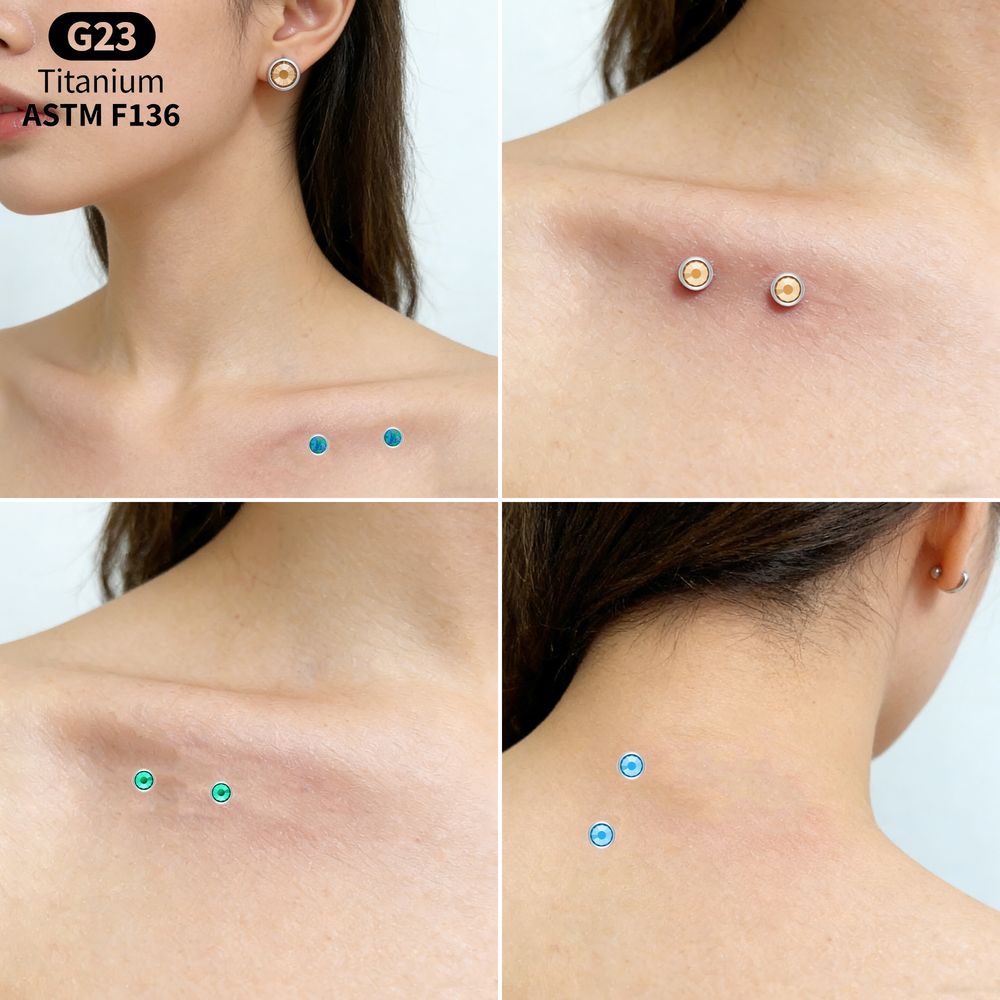 Piercing Dermale in Titanio AS - Body Jewelry Implants recensione e prezzo