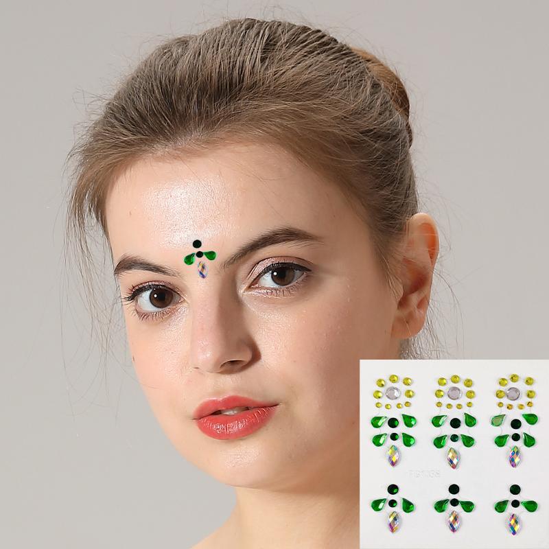 Adesivi per il Viso con Strass - Body Jewelry Eyebrow recensione e prezzo