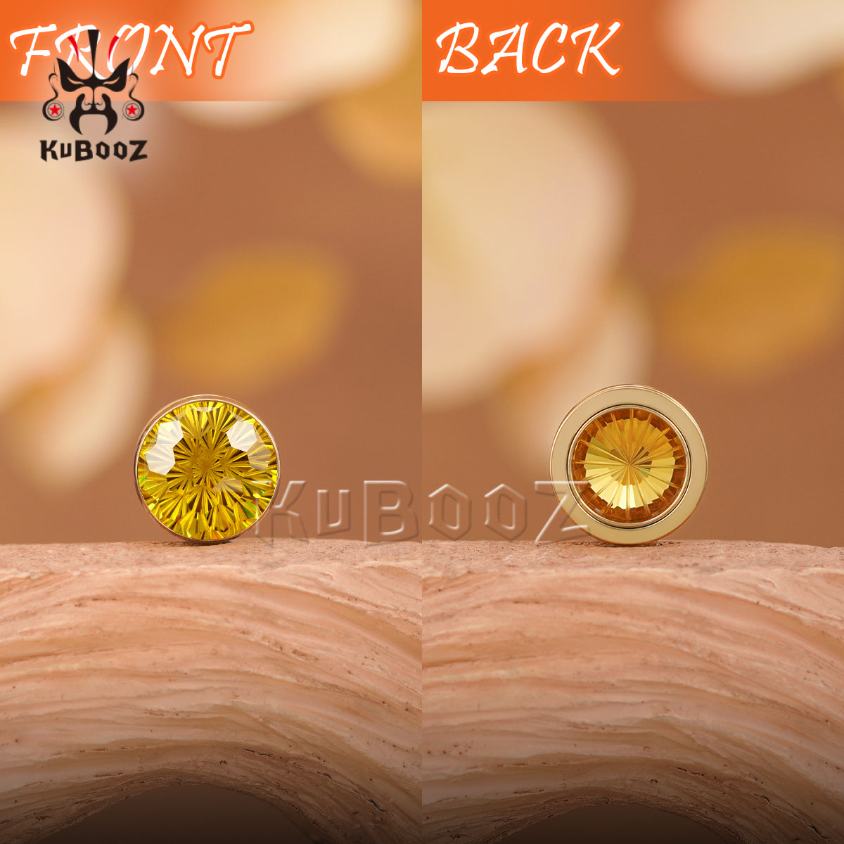 2 pezzi tappi per le orecchie  - Yellow Body Jewelry recensione e prezzo