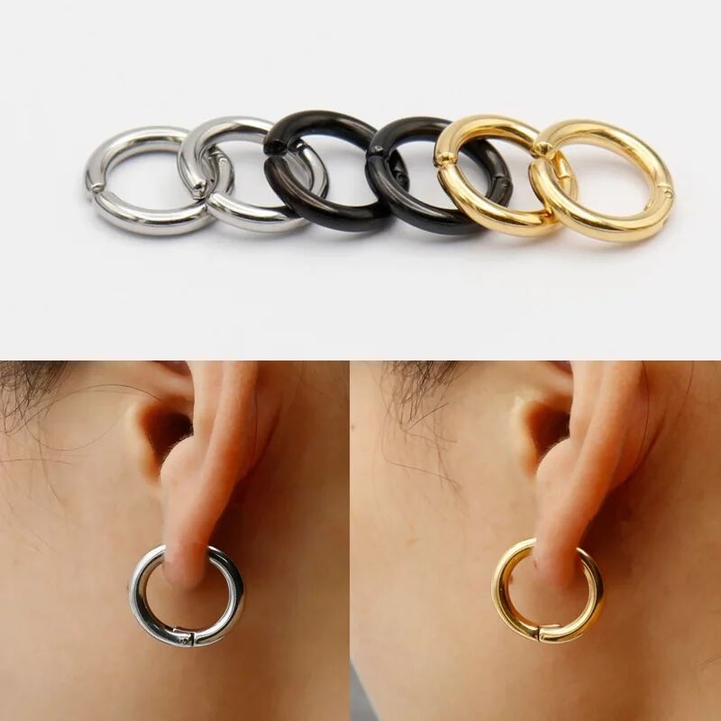 2/6 pezzi orecchini a cerchio  - Body Jewelry Cartilage Earrings recensione e prezzo