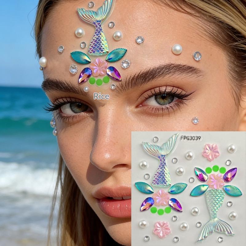 Adesivi per gioielli da viso c - Body Jewelry Eyebrow recensione e prezzo