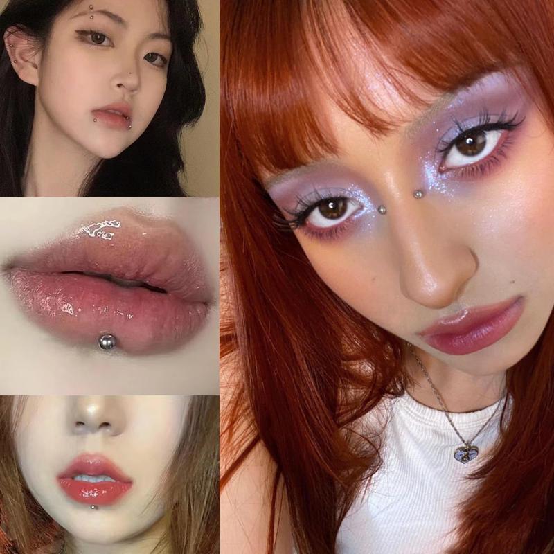 321pcs Non Piercing Lip Studs  - Body Jewelry Eyebrow recensione e prezzo