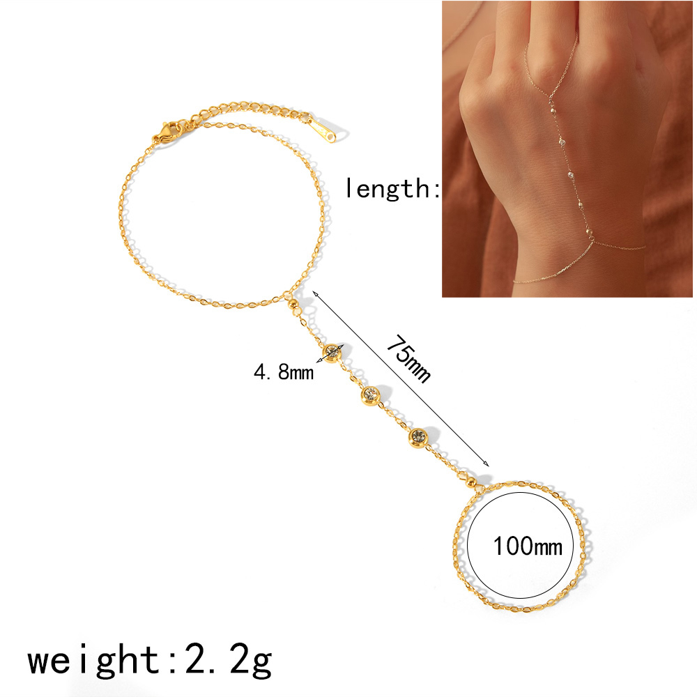 Bracciale con catene a mano in - Yellow Body Jewelry recensione e prezzo