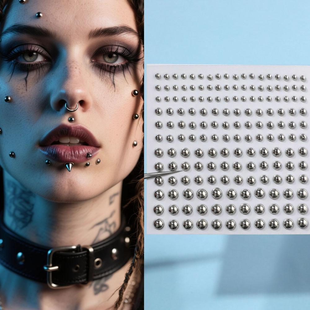 1 Foglio di Adesivi in Acrilic - Body Jewelry Eyebrow recensione e prezzo