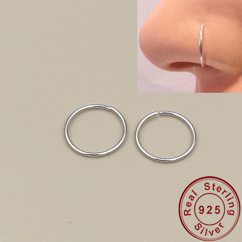 925 anello al naso in argento  - Body Jewelry Cartilage Earrings recensione e prezzo