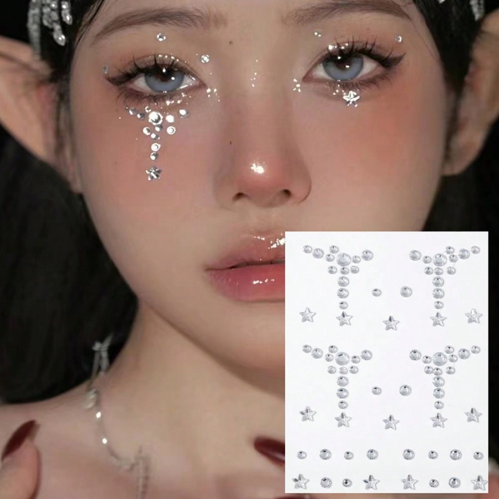 Face & Body Gemstone Stickers  - Body Jewelry Eyebrow recensione e prezzo