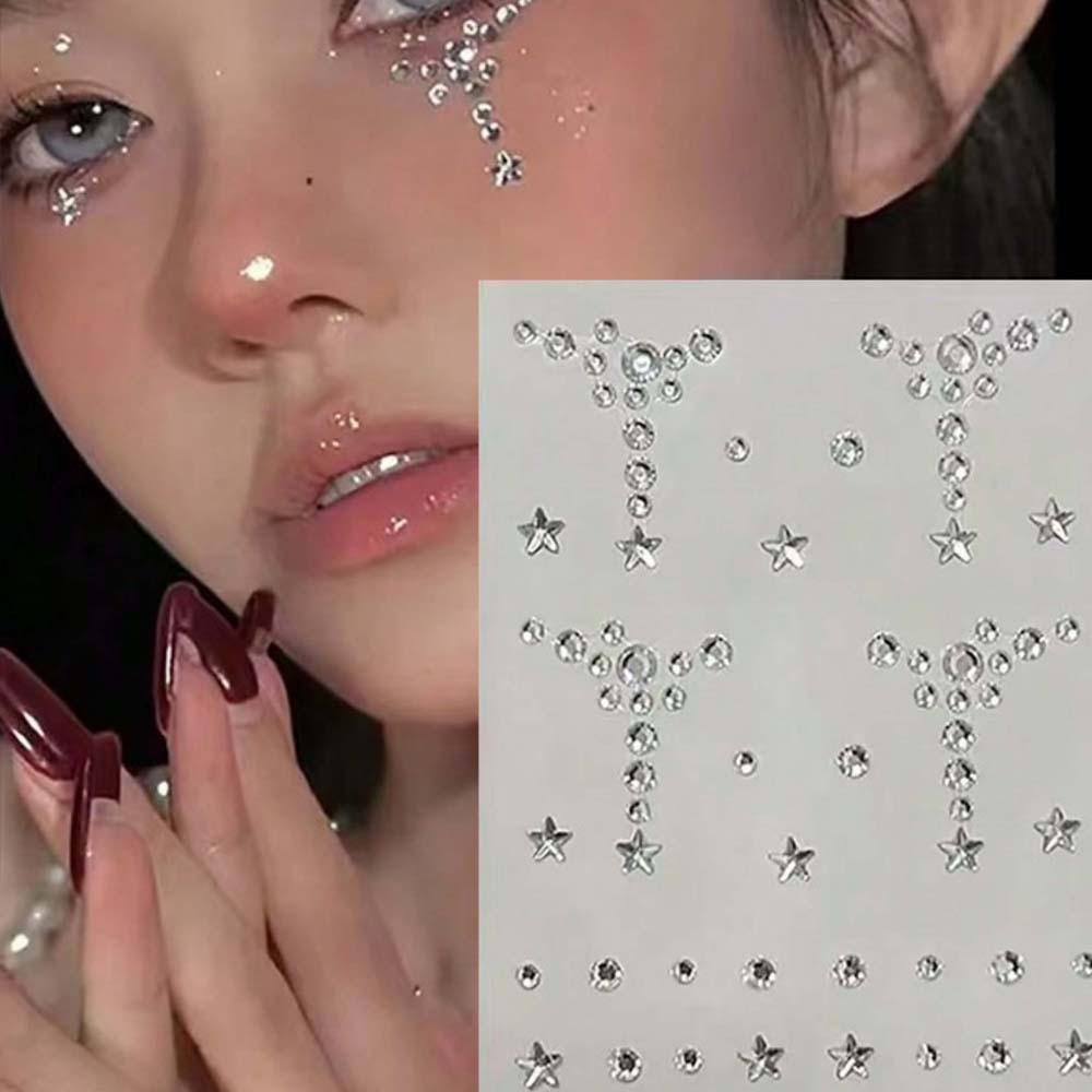 Face & Body Gemstone Stickers  - Body Jewelry Eyebrow recensione e prezzo