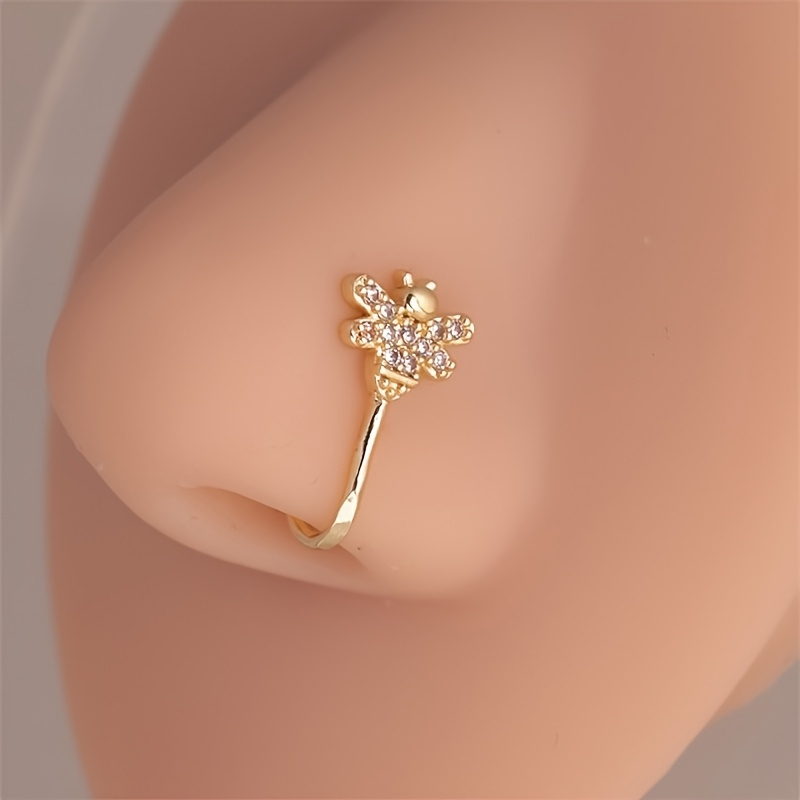Anello da naso non perforato c - Body Jewelry Materials recensione e prezzo