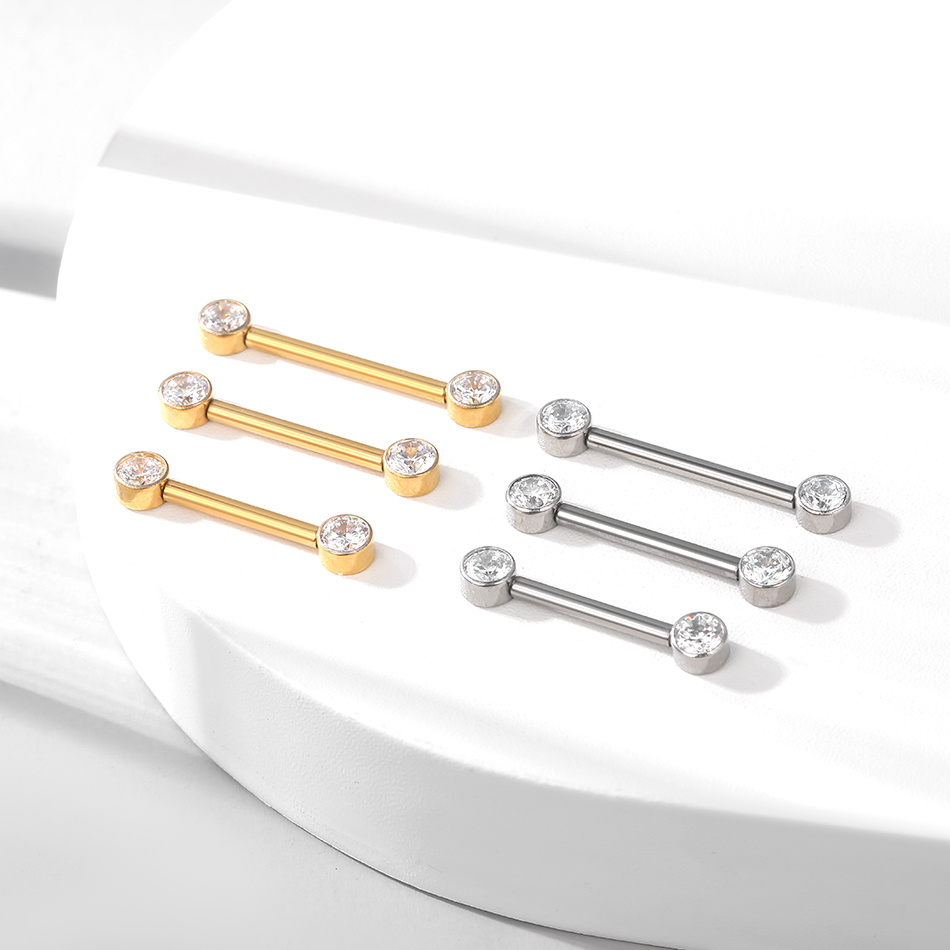 1/5 pezzi piercing al capezzol - Body Jewelry Implants recensione e prezzo